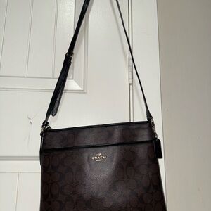Coach Dark Brown Shoulder Bag